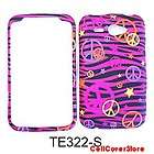 Phone Protect Cover Case 4 HTC STATUS CHACHA AT&T Zebra