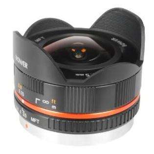 Bower Ultra Wide 7.5mm f/3.5 Fisheye Lens for Micro 4/3 SLY75BM43 