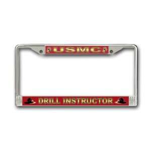  US Marine Corps Drill Instructor License Plate Frame 