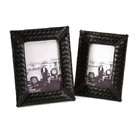 Swing Ltd Chelsea Travel Alarm Clock with Picture Frame in Black