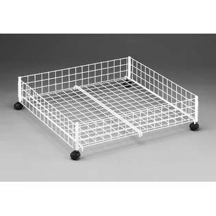 Whitmor Rolling Underbed Cart 7023 304 SW by Whitmor 