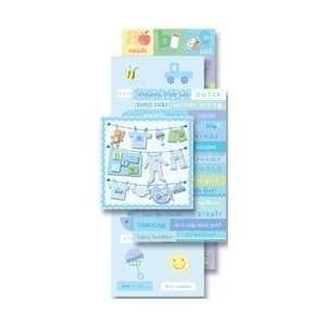  Flip Pack Sticker Embellishments Baby Boy