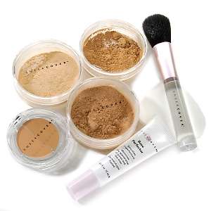 SHEER COVER MINERAL MAKEUP SYSTEM~Choose Shade~Complete Makeover 9 pc 