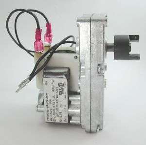 CUP FEEDER MOTOR for EARTH STOVE PELLET STOVE   1.2 RPM  