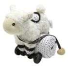 Piccolo Bambino Pull Toy with Baby Quilted Blanket  White Lamb