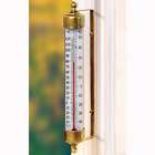 Conant Custom Brass T 1 VT Outdoor Thermometer   Brass Antique Finish