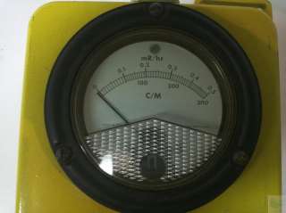 The Victoreen Instrument Geiger Counter Civil Defense Radiation 