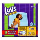 Luvs Baby Wipes and Diaper Luvs Ultra Leakguards Diapers, with Barney 