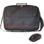 PC Treasures ToteIt 17 Bag w/ClickIt Wireless Mouse Black