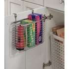   Over the Cabinet Door Basket   Chrome   9.75H x 11W x 5D   56270