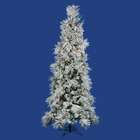   Lighted Flocked Swiss Artificial Christmas Tree   Warm White Lights