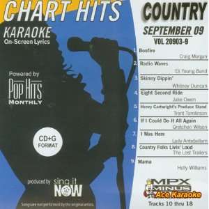   Hits Monthly Country   September 2009 Karaoke CDG Musical Instruments
