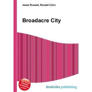  Broadacre City Ronald Cohn Jesse Russell Books