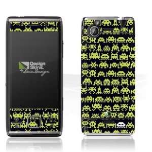   for Sony Ericsson Xperia X2   Spaceinvaders Design Folie Electronics