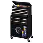 Stack On SCBLK 600 17 Compartment Portable Tool Box