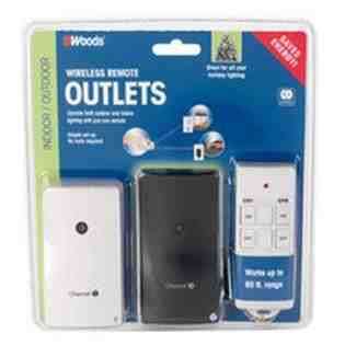   Woods A23 Indoor/Outdoor Wireless Remote Control 12 Volt 