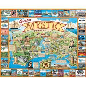  Mystic CT Jigsaw Puzzle Toys & Games