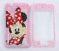hot sale new iPod Touch 4G 4th minnie mouse pink bling crystal hard 