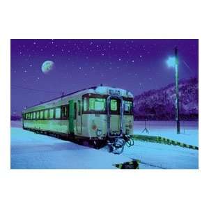  Jigsaw Puzzle, Snowy Station,not the Polar Express Toys & Games