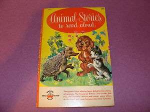 Animal Stories to Read Aloud 1959 Wonder Crosby Newell  