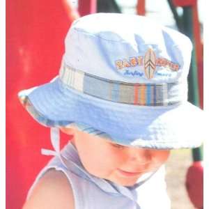  Boys Reversible Cotton Sun Hat Check Bucket UPF50+ Sports 