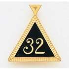 Dason Gifts   Masonic Jewelry 14k 32 Degree pendant