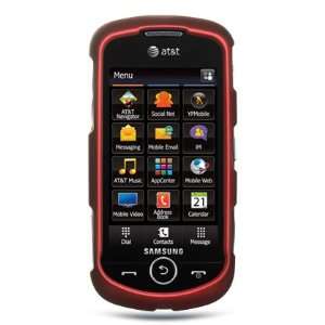  Samsung Solstice Red rubberized Hard Case 