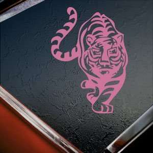  Tiger Large Cat Pink Decal Car Truck Bumper Window Pink 