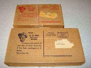   The Old Ranger Death Valley California 20 Mule Team Kit 2 Boxes  