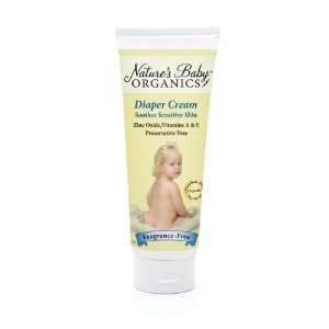  Natures Baby Organics Diaper Cream   4 oz. Health 
