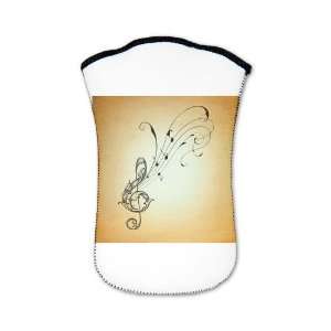    Nook Sleeve Case (2 Sided) Treble Clef Music Notes 