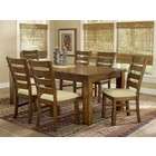 Hillsdale 7pc Dining Table and Chairs Set in Dark Oak Finish