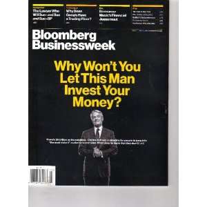 Bloomberg Businessweek Magazine (Why wont you let this man invest 
