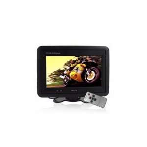  Headrest/Stand In Car TFT LCD Monitor, 7 inches  Black 