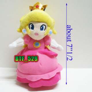New Super Mario Bros Plush Figure(71/2 Princess Peach)  