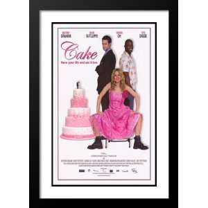  Cake 32x45 Framed and Double Matted Movie Poster   Style A 