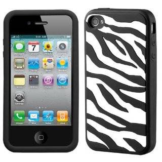   Case Snap on Black and White for iPhone 4G