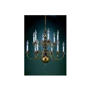    Holtkotter Flemish Chandelier   2312/6 6/2312/6+6