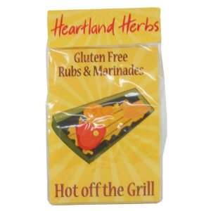 Heartland Herbs Hot off the Grill Gluten Free Rubs and Marinades 