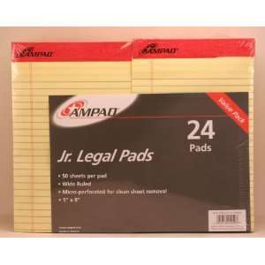   Yellow Paper, Jr. Legal, 50 Sheet Per Pad (20 252DPA)