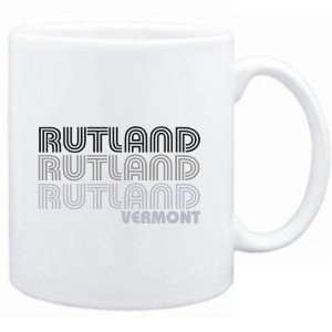  Mug White  Rutland State  Usa Cities