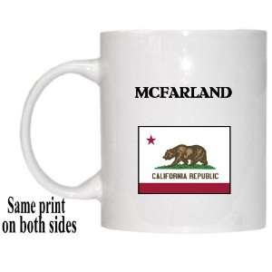  US State Flag   MCFARLAND, California (CA) Mug 