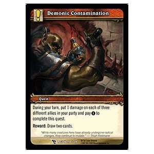  Demonic Contamination   March of the Legion   Common [Toy 