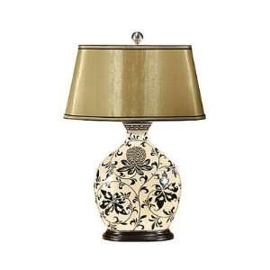  Flowered Snuff Bottle Lamp Table Lamp By Wildwood Lamps 
