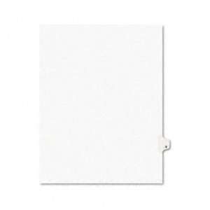  Avery® White Legal Index Dividers INDEX,SIDE 1/26 EX U 