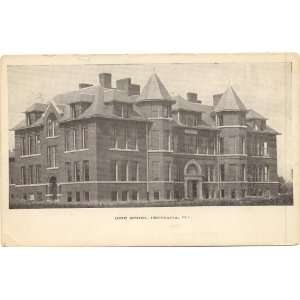   Vintage Postcard   High School   Centralia Illinois 