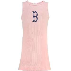  Boston Red Sox Toddler Girls Pink Tank Dress Sports 