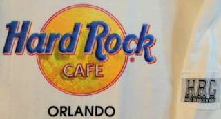 Hard Rock Cafe ORLANDO HEAVY Tee T SHIRT 4 Icons Medium  