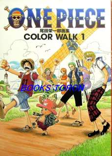 ONE PIECE COLOR WALK 1 /Japanese Illustration Book/007  