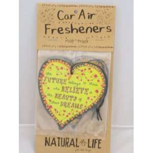  Car Air Fresheners By Natural Life   Rose Musk Kitchen 